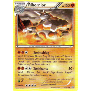 Rihornior - 76/160 - Reverse Holo