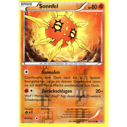 Sonnfel - 83/160 - Reverse Holo