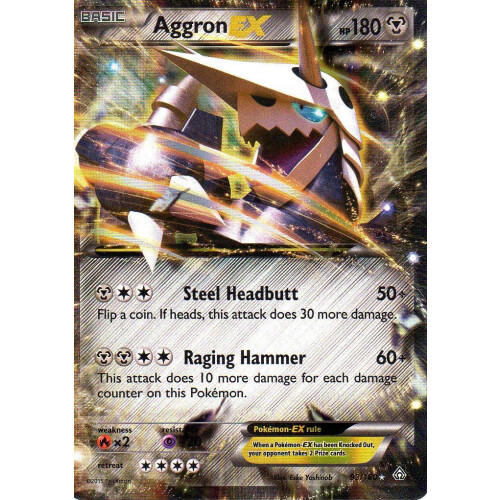 Aggron-EX - 93/160 - EX