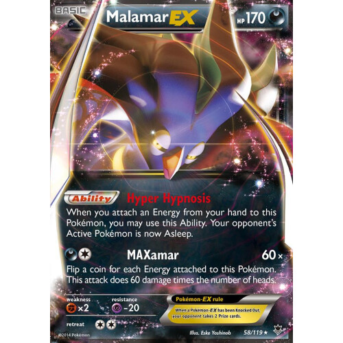 Malamar-EX - 58/119 - EX