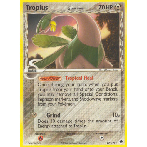 Tropius - 23/101 - Rare