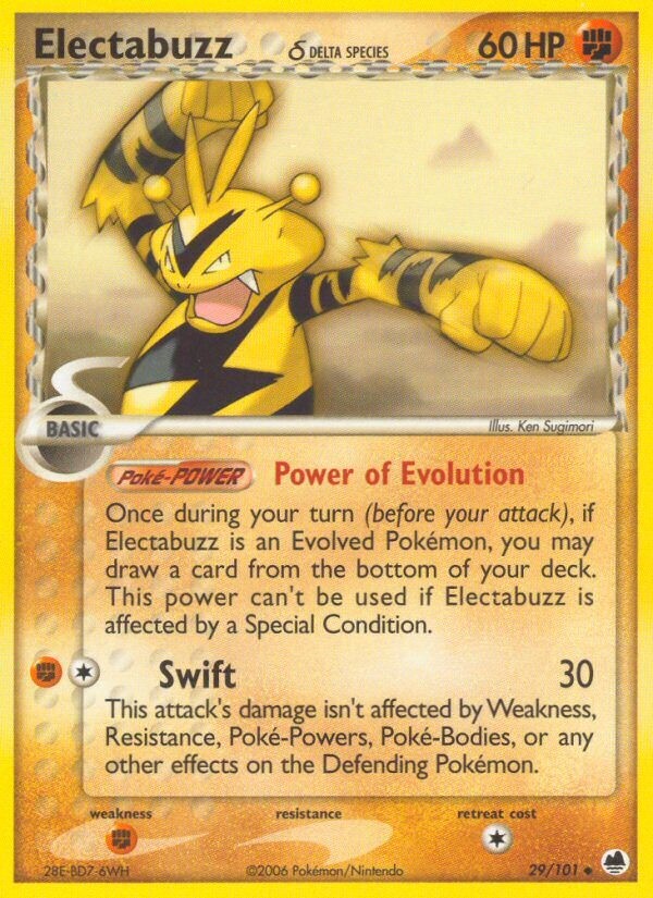 Electabuzz 29/101 Reverse Holo