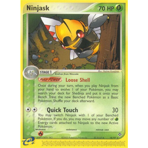 Ninjask - 18/97 - Rare