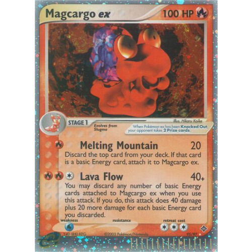 Magcargo ex - 95/97 - EX