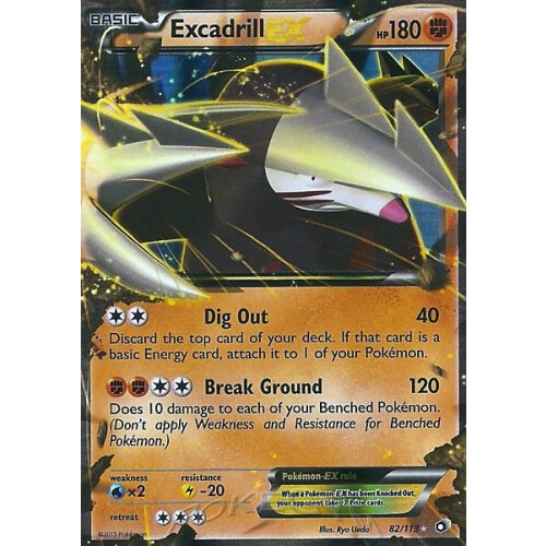 Excadrill-EX - 82/113 - EX