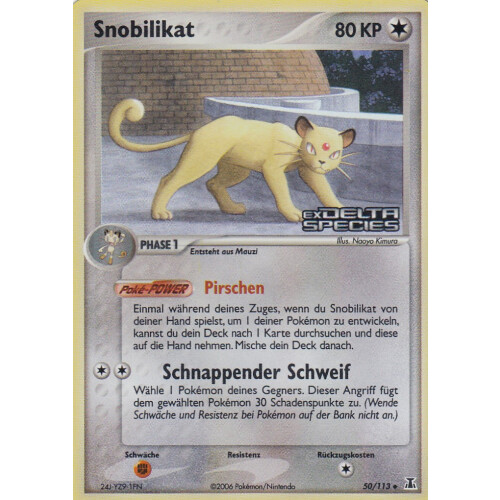 Snobilikat - 50/113 - Reverse Holo