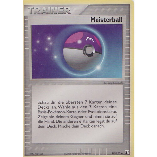 Meisterball - 99/113 - Reverse Holo