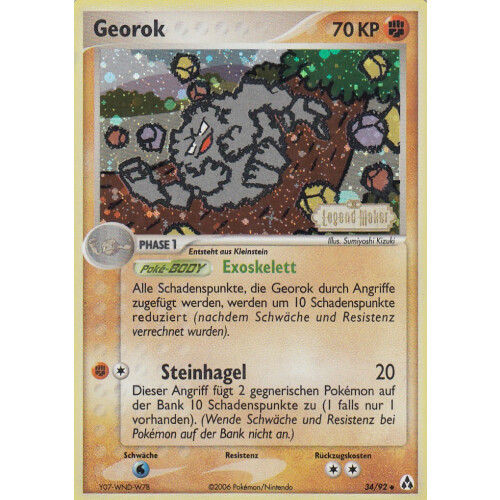 Georok - 34/92 - Reverse Holo