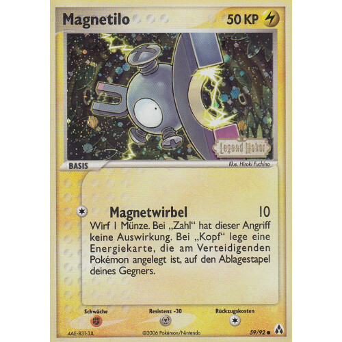 Magnetilo - 59/92 - Reverse Holo