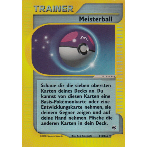 Meisterball - 143/165 - Reverse Holo