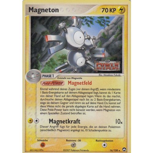 Magneton - 16/108 - Reverse Holo