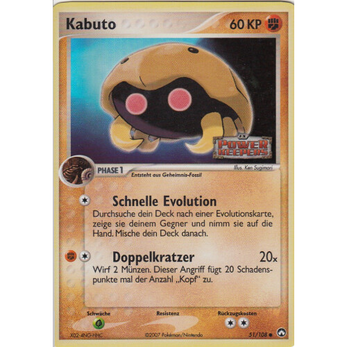 Kabuto - 51/108 - Reverse Holo