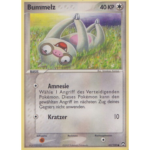 Bummelz - 63/108 - Reverse Holo