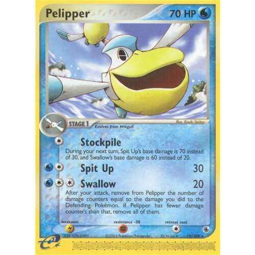 Pelipper - 19/109 - Rare