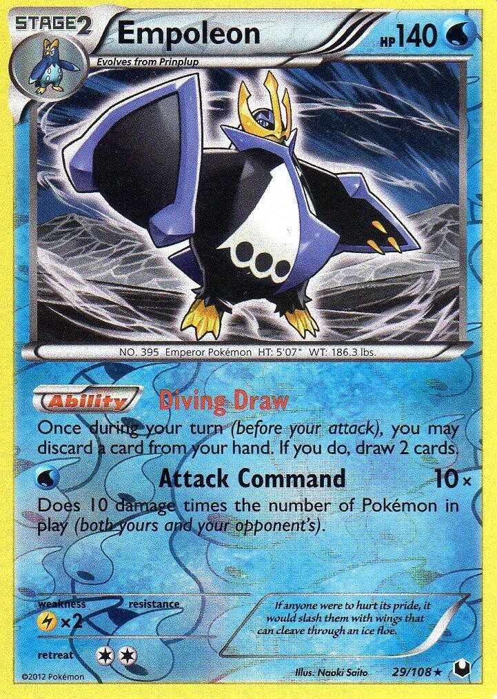 Empoleon 29/108 Reverse Holo