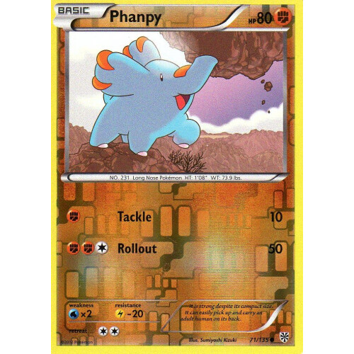 Phanpy - 71/135 - Reverse Holo