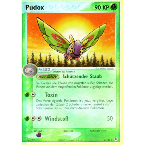 Pudox - 6/109 - Reverse Holo