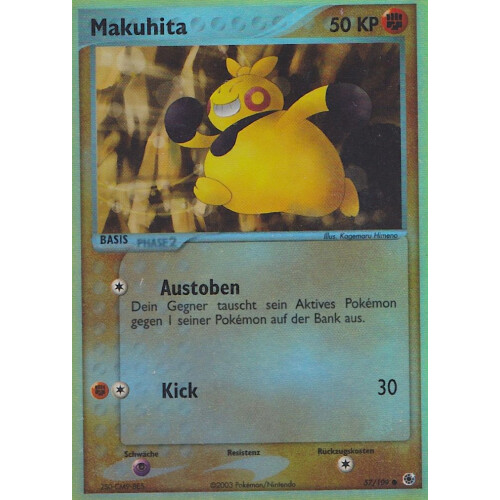 Makuhita - 57/109 - Reverse Holo