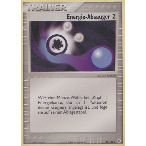 Energie-Absauger 2 - 80/109 - Reverse Holo