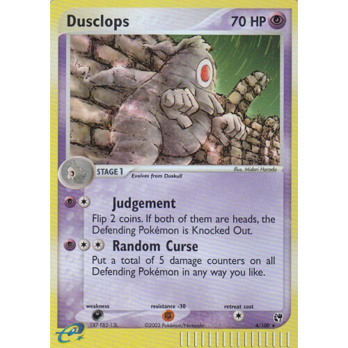 Dusclops - 4/100 - Reverse Holo