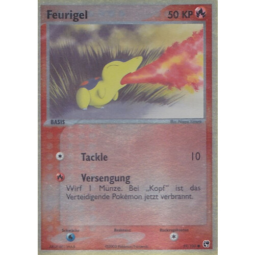 Feurigel - 59/100 - Reverse Holo