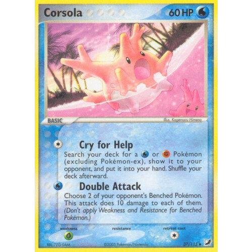 Corsola - 37/115 - Reverse Holo