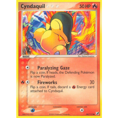 Cyndaquil - 54/115 - Reverse Holo