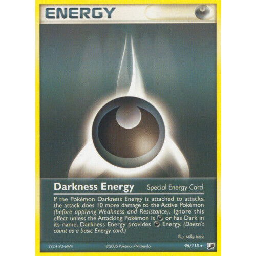 Darkness Energy - 96/115 - Reverse Holo