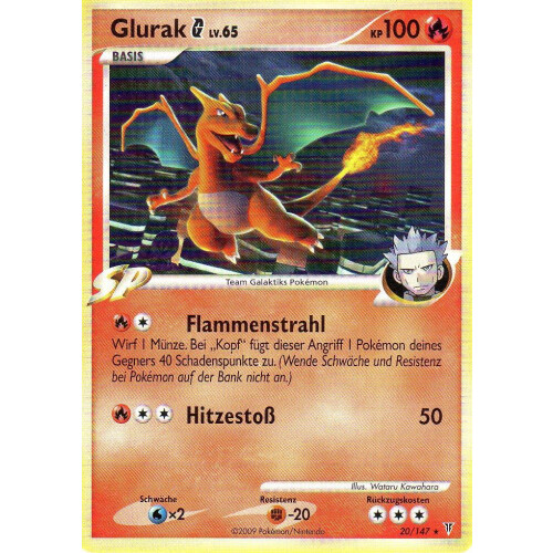 Glurak G - 20/147 - Rare