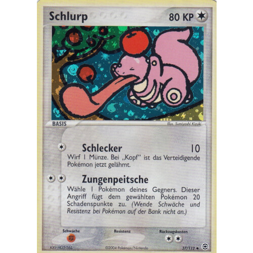 Schlurp - 37/112 - Reverse Holo