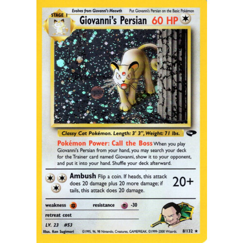 Giovannis Persian - 8/132 - Holo