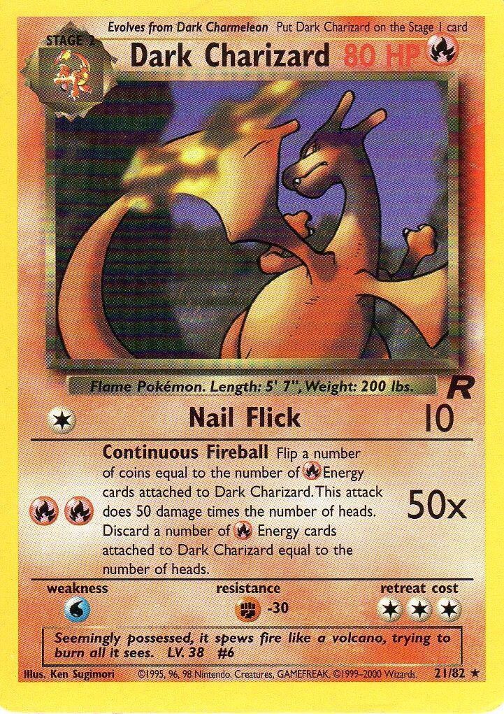 Dark Charizard - 21/82 - Rare