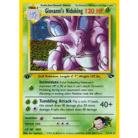 Giovannis Nidoking - 7/132 - Holo 1st Edition