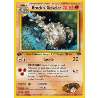 Brocks Graveler - 34/132 - Uncommon 1st Edition