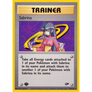 Sabrina - 110/132 - Rare 1st Edition
