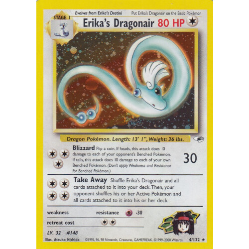 Erikas Dragonair - 4/132 - Holo