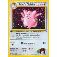 Erikas Clefable - 3/132 - Holo 1st Edition