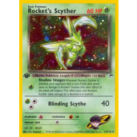 Rockets Scyther - 13/132 - Holo 1st Edition