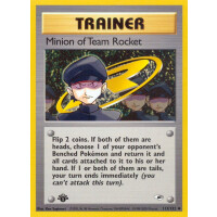 Minion of Team Rocket - 113/132 - Uncommon 1st Edition
