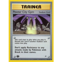 Pewter City Gym - 115/132 - Uncommon 1st Edition