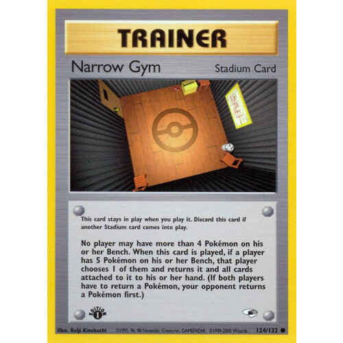 Narrow Gym - 124/132 - Common 1st Edition