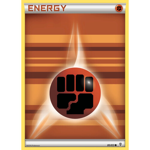 Fighting Energy - 80/83 - Reverse Holo