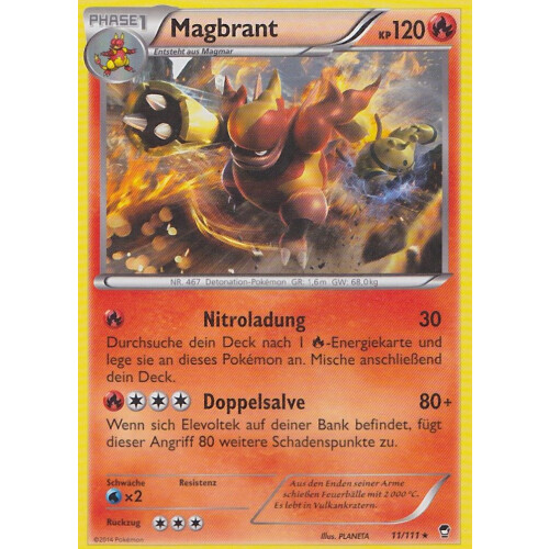 Magbrant - 11/111 - Rare
