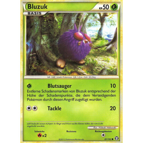 Bluzuk - 81/102 - Reverse Holo