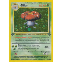 Giflor - 15/64 - Holo 1st Edition