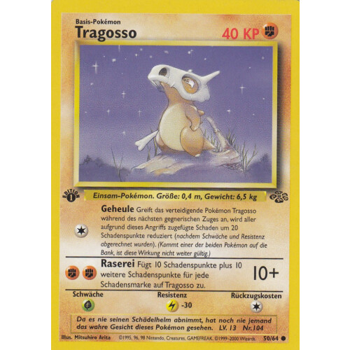 Tragosso - 50/64 - Common 1st Edition