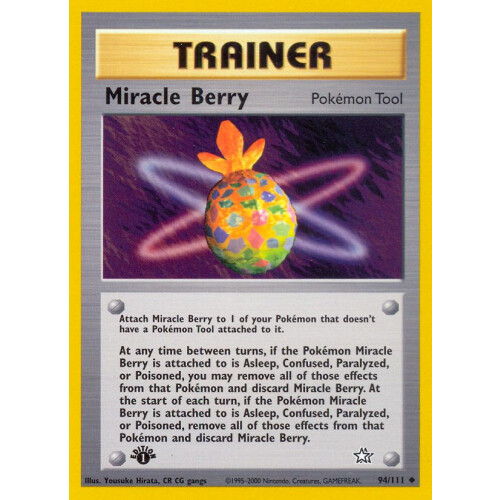 Miracle Berry - 94/111 - Uncommon 1st Edition