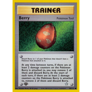 Berry - 99/111 - Common 1st Edition
