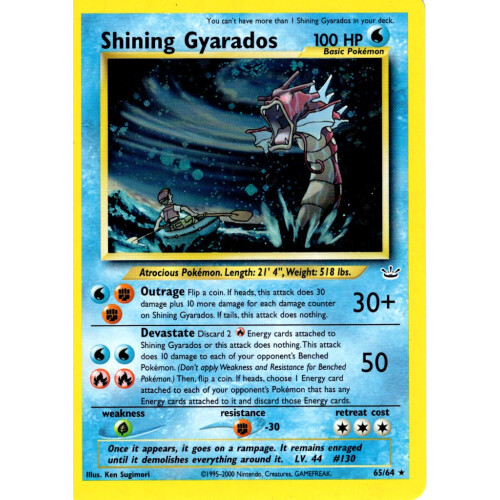 Shining Gyarados - 65/64 - Shiny