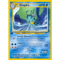 Kingdra - 19/64 - Rare 1st Edition